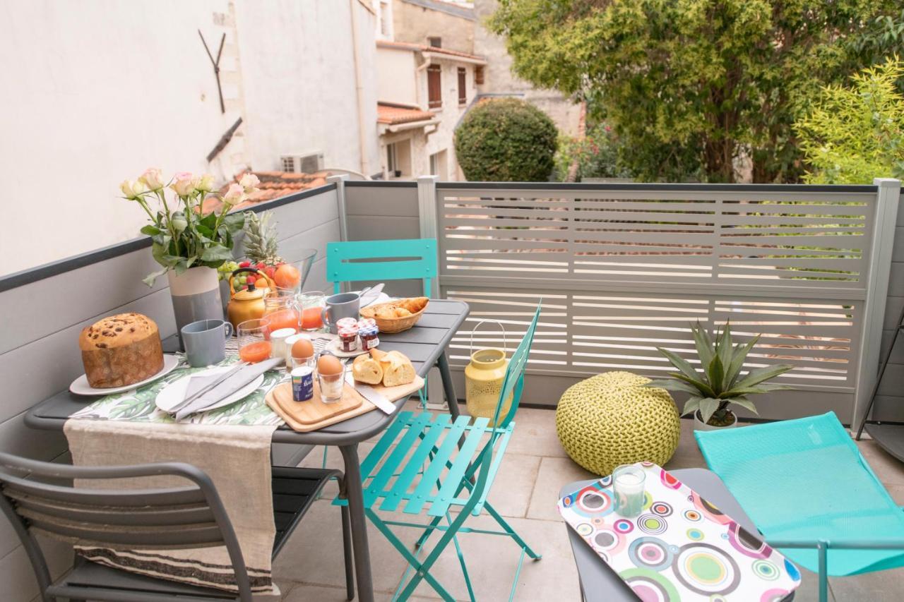 Suite Oisivete Avec Terrasse Vue Sur Patio Et Clim มงต์เปอลิเยร์ ภายนอก รูปภาพ